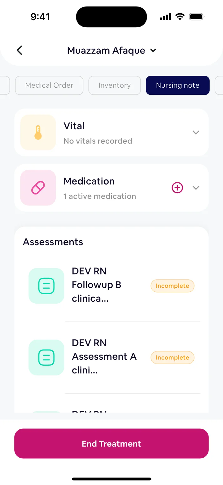 AllMedNow Nurse App screenshot 3