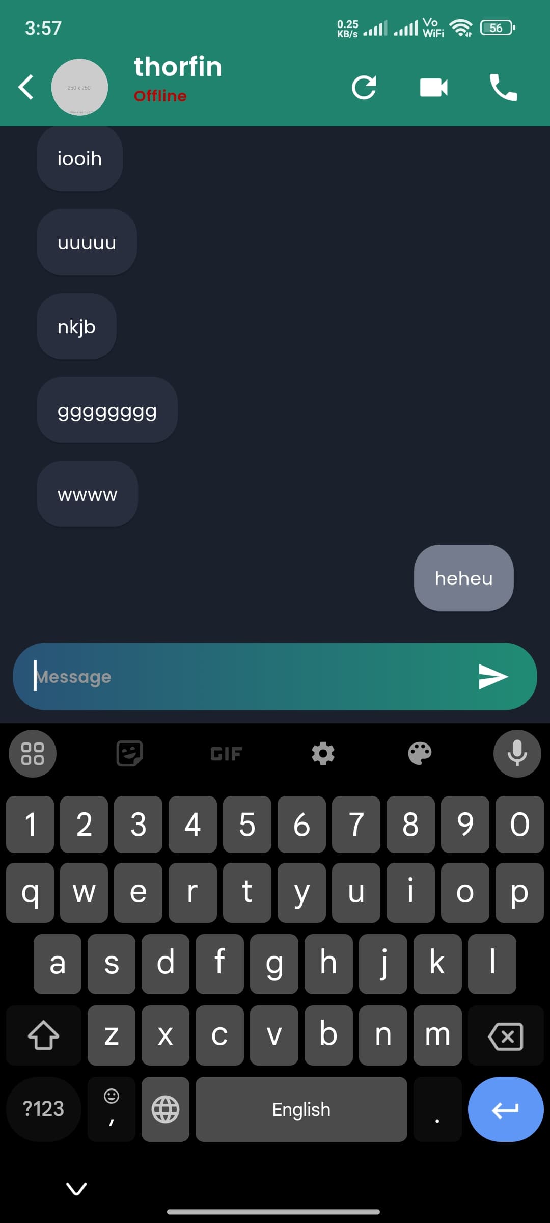 E2E Chat App screenshot 4